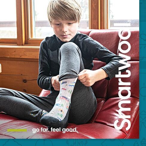 طاقم مخطط مبطن بالكامل من Smartwool للجنسين للبالغين (طفل صغير/طفل صغير/طفل كبير) in Kuwait