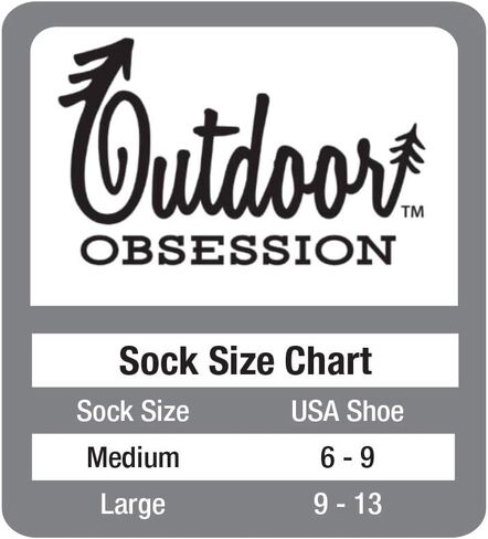 Outdoor Obsession Mens Insect Shield over the calf Socks 3 Pair Pack in Saudi Arabia