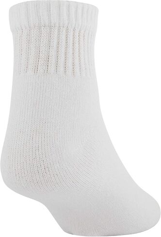 Gold Toe Men's Cotton Quarter 656s Athletic Sock (12 Pack), White, Large 12.5-16 in Saudi Arabia