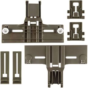 Upgraded Dishwasher Top Rack Adjuster W10350376(2) W10195839(2) W10195840(2) for Kitchenaid,W/ 0.9 In Diameter Wheel,kitchen Aid whirlpool kenmore Dishwasher Parts Upper Rack,model w10350374,w10195840 in Kuwait