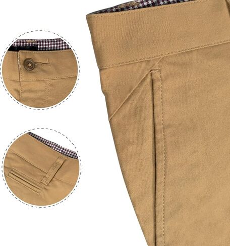 MH Fashion Basic Khaki Short Essential Daily Pant Classic Fit Short Casual Showndown Golf Shorts for Men Daily Men's Wear in Saudi Arabia