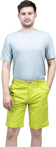 MH Fashion Basic Khaki Short Essential Daily Pant Classic Fit Short Casual Showndown Golf Shorts for Men Daily Men's Wear in Saudi Arabia