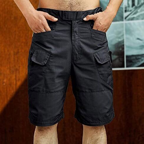Soft Cotton Shorts Men Men's Sports Pocket Workwear Casual Loose Shorts Jogging Tactical in Saudi Arabia