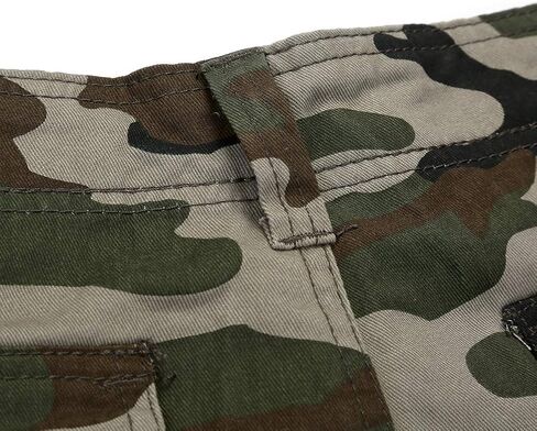 IDEALSANXUN Men's Casual Loose Military Twill Camo Cargo Shorts in Saudi Arabia