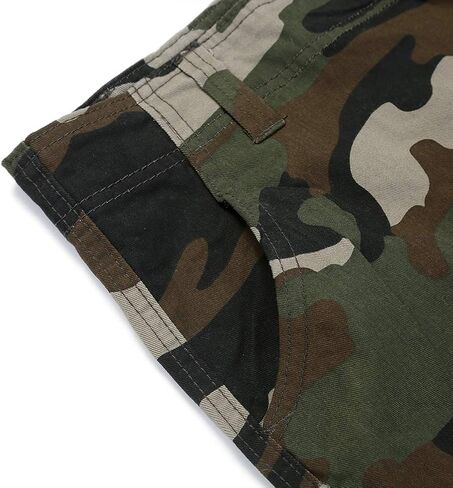 IDEALSANXUN Men's Casual Loose Military Twill Camo Cargo Shorts in Saudi Arabia