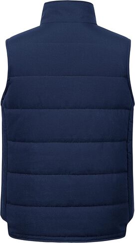 Chrisuno Men's Lightweight Winter Puffer Ski Vest Jacket Packable Outerwear in Saudi Arabia