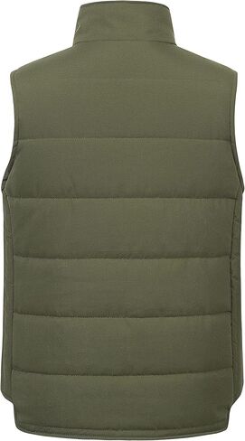 Chrisuno Men's Lightweight Winter Puffer Ski Vest Jacket Packable Outerwear in Kuwait