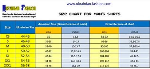 Ukrainian Embroidered Half Sleeve Shirt, Sorochka for Men, Ethnic New Traditional Patriotic in Saudi Arabia
