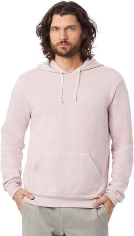 Alternative Men's Hoodie, Vintage Washed Terry Challenger Hooded Sweatshirt in Kuwait