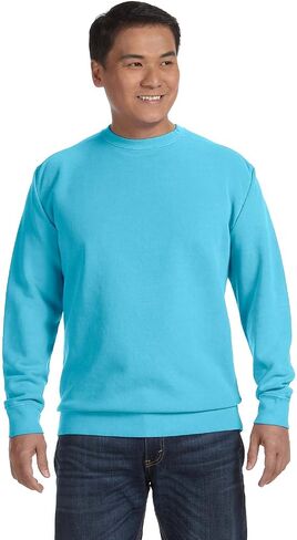 INK STITCH Unisex 1566 Garment Dyed Comfort Colors Sweatshirts - Multicolors in Kuwait