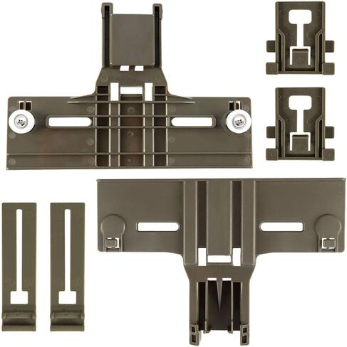 Upgraded Dishwasher Top Rack Adjuster W10350376(2) W10195839(2) W10195840(2) for Kitchenaid,W/ 0.9 In Diameter Wheel,kitchen Aid whirlpool kenmore Dishwasher Parts Upper Rack,model w10350374,w10195840 in Saudi Arabia