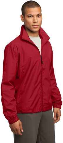 SPORT-TEK Men's Full Zip Wind Jacket in Saudi Arabia