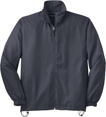 SPORT-TEK Men's Full Zip Wind Jacket in Saudi Arabia