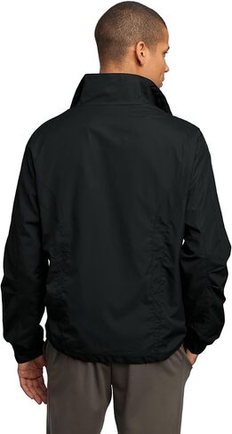 SPORT-TEK Men's Full Zip Wind Jacket in Saudi Arabia