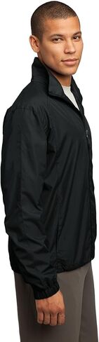 SPORT-TEK Men's Full Zip Wind Jacket in Saudi Arabia