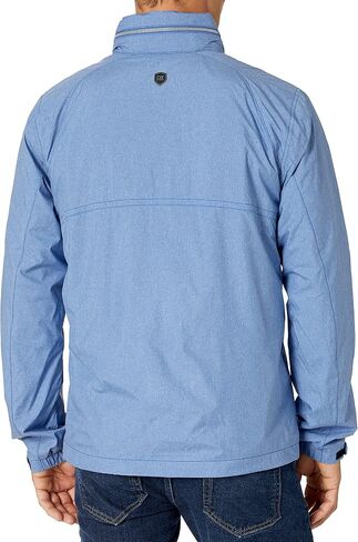 Cutter & Buck Men's Weathertec Packable Weather Resistant Panoramic Hood Jacket in Saudi Arabia
