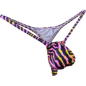 WOSESE Mens G-String Bulge Pouch Thong Underwear WSS84 in Saudi Arabia