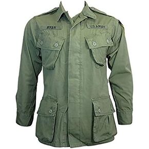 US Olive Green Tropical/Jungle Jacket - Vietnam Era in Saudi Arabia