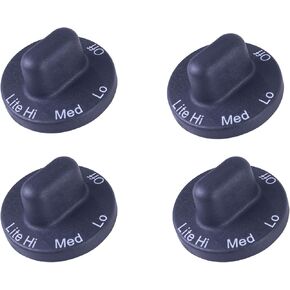 BestpartsCom Pack of 4 Replacement Knobs for Jenn Air Maytag Gas Range Burner Knob 71001641,AP4088491, PS2077264, WP71001641 in Kuwait