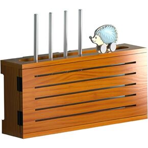 Wall Shelf Router Bracket WiFi Storage Box Cable Organizer Box Power Strip Protector Router Storage Box TV Lower Row Socket Occlusion Box Wireless WiFi Router Shelf in Saudi Arabia