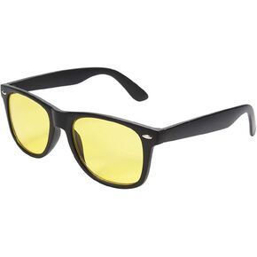 Koming Classic Night Vision Sunglasses Night Driving Glasses Anti Glare Yellow Lens Cloudy/Rainy/Foggy in Saudi Arabia
