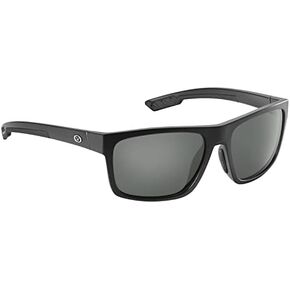 Flying Fisherman Square Offline Polarized Sunglasses with AcuTint Lenses, UV Protection, Perfect for Fishing and Outdoor Sports, Matte Black Frame/Smoke Lens, Medium/Large in Saudi Arabia