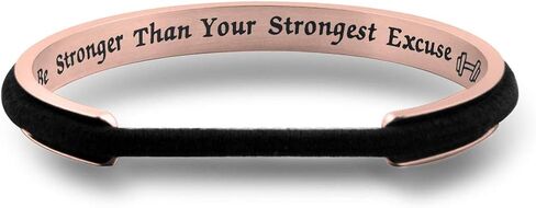 Zuo Bao Bodybuilding Jewelry Fitness Keychain Be Stronger Than Your Strongest Excuse Gym Jewelry Gift for Men Women in Saudi Arabia