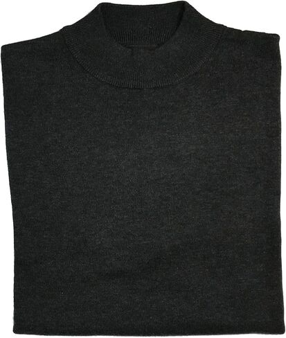 FX Fusion Men's Solid Color Mock Neck Sweater in Saudi Arabia