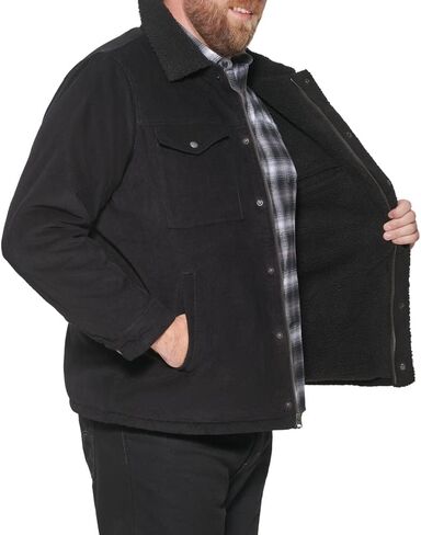 Levi's Men's Big & Tall Corduroy Sherpa Trucker Jacket in Saudi Arabia