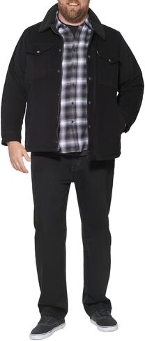 Levi's Men's Big & Tall Corduroy Sherpa Trucker Jacket in Saudi Arabia