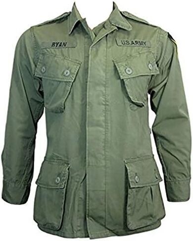 US Olive Green Tropical/Jungle Jacket - Vietnam Era in Saudi Arabia