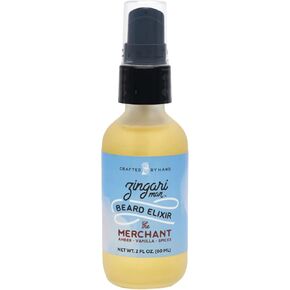 Zingari Man The Navigator Beard Elixir – Conditioning, Softening and Rejuvenating Grooming Product – Natural Fruit Oils Tame Beards and Moustaches and Nourish Facial Skin, 2 fl oz in Saudi Arabia