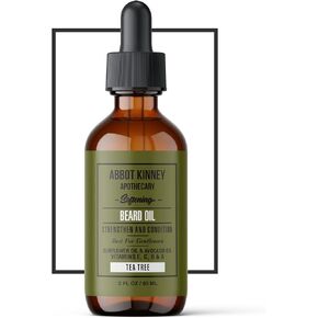 Beard Oil for Men - Natural Ingredients, Energizing Citrus Scent, Promotes Healthy Growth, Ideal for Dry Flaky Skin - Beard Conditioner - 2 Fl Oz
