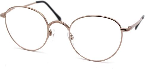 Classic Dad Glasses Metal Rim Round Reading Glasses in Saudi Arabia