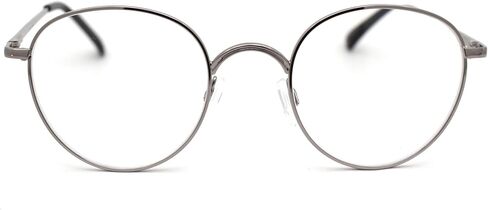 Classic Dad Glasses Metal Rim Round Reading Glasses in Saudi Arabia