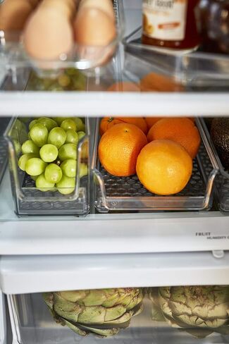 Spectrum Diversified Hexa in-Fridge Tray for Storage and Organization, Holds 18 Eggs, Extra Large, Clear in Saudi Arabia