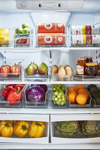 Spectrum Diversified Hexa in-Fridge Tray for Storage and Organization, Holds 18 Eggs, Extra Large, Clear in Saudi Arabia