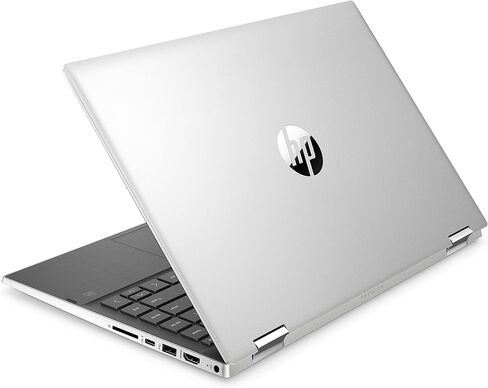 كمبيوتر محمول HP Pavilion x360 قابل للتحويل مقاس 14 بوصة وماوس لاسلكي X3000 G2 (28Y30AA، أسود) بطارية تصل إلى 15 شهرًا، عجلة تمرير، مقابض جانبية للتحكم، مناسب للسفر، LED أزرق in Kuwait