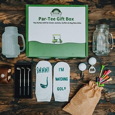 iThoughtful PAR-TEE Golf Gift Box Green, White in Saudi Arabia