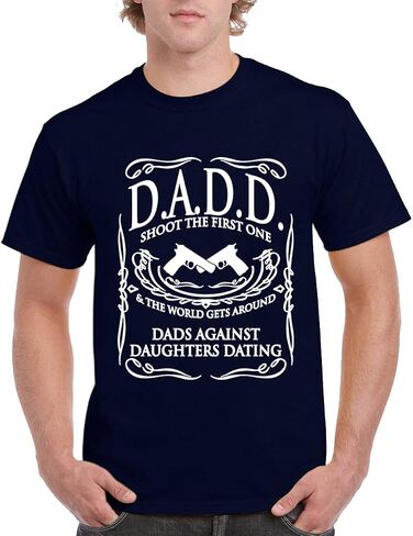 CAMALEN Dad Against Daughters Dating D.A.D.D T-Shirts for Men in Kuwait