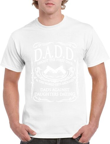 CAMALEN Dad Against Daughters Dating D.A.D.D T-Shirts for Men in Kuwait