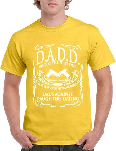 CAMALEN Dad Against Daughters Dating D.A.D.D T-Shirts for Men in Kuwait