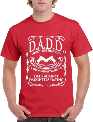 CAMALEN Dad Against Daughters Dating D.A.D.D T-Shirts for Men in Kuwait