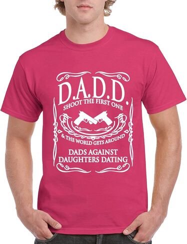 CAMALEN Dad Against Daughters Dating D.A.D.D T-Shirts for Men in Kuwait