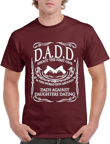 CAMALEN Dad Against Daughters Dating D.A.D.D T-Shirts for Men in Kuwait