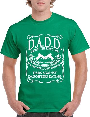 CAMALEN Dad Against Daughters Dating D.A.D.D T-Shirts for Men in Kuwait