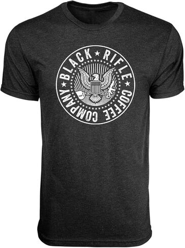 Black Rifle Coffee COTUS Logo T-Shirt, Vintage Black, Size Large in Saudi Arabia