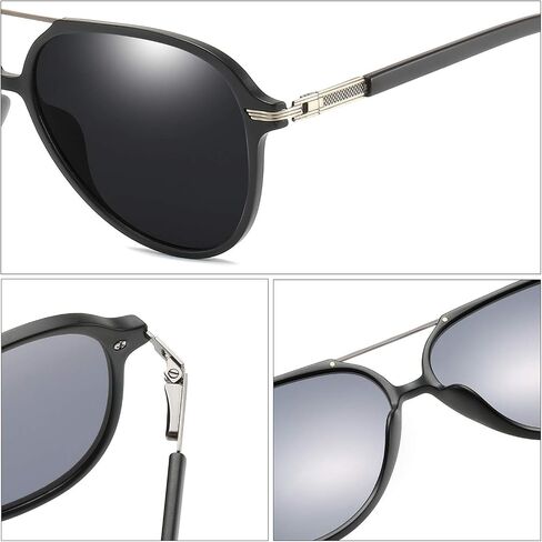 ZENOTTIC Polarized Aviator Sunglasses for Men Women UV400 Protection TR90 Frame Ultra Light Pilot Shape Glasses in Saudi Arabia