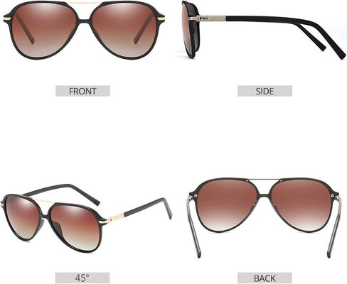 ZENOTTIC Polarized Aviator Sunglasses for Men Women UV400 Protection TR90 Frame Ultra Light Pilot Shape Glasses in Saudi Arabia
