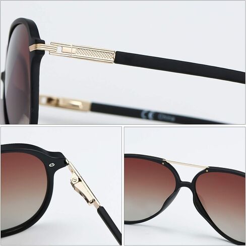 ZENOTTIC Polarized Aviator Sunglasses for Men Women UV400 Protection TR90 Frame Ultra Light Pilot Shape Glasses in Saudi Arabia